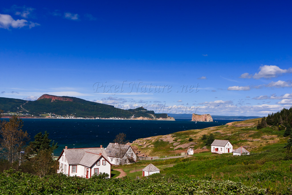 Hameau de l'Île Bonaventure à Percé