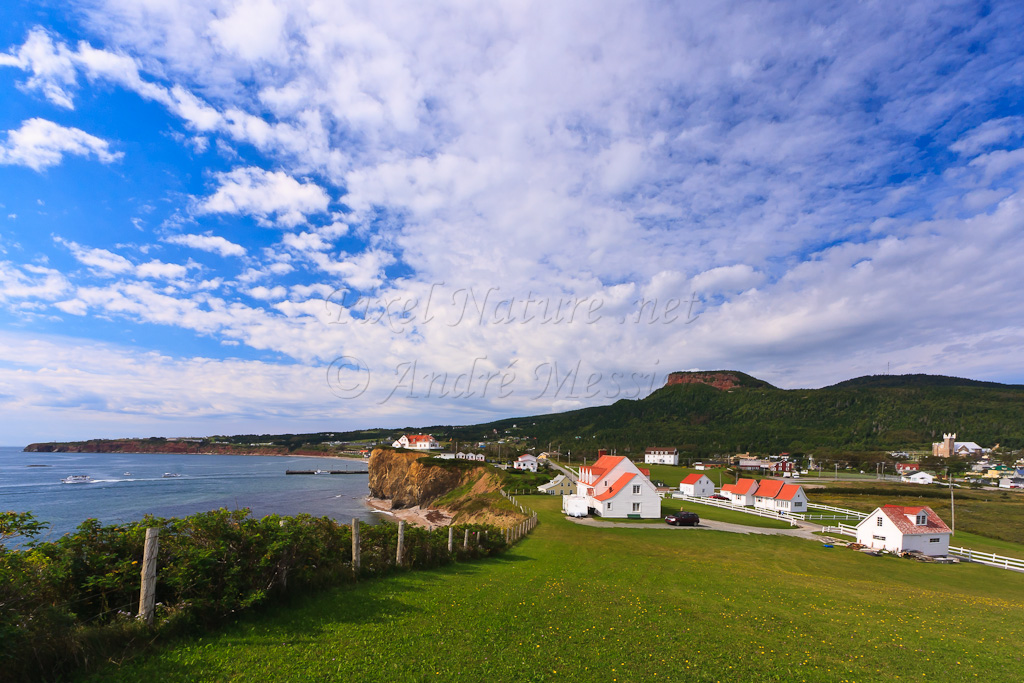 Panorama sur Percé